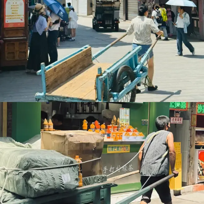 鼓浪屿上的人力车