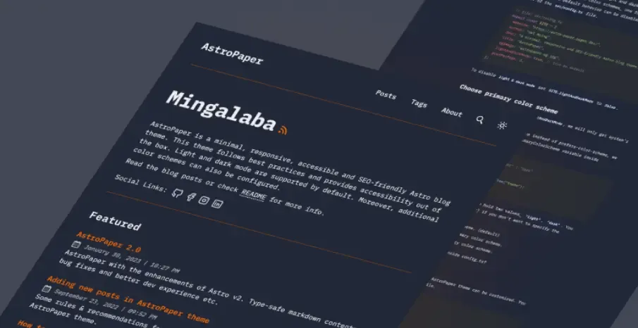 new dark color scheme - low contrast