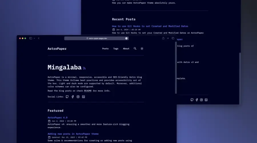 AstroPaper v4 new theme