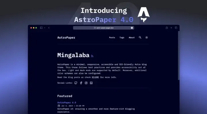 AstroPaper v4