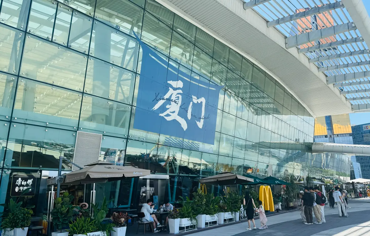 东渡客运码头2F观景台