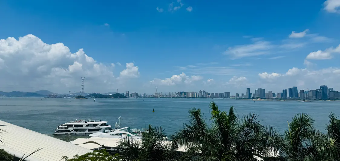 东渡客运码头2F观景台