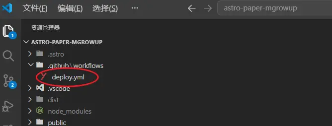 workflow 文件