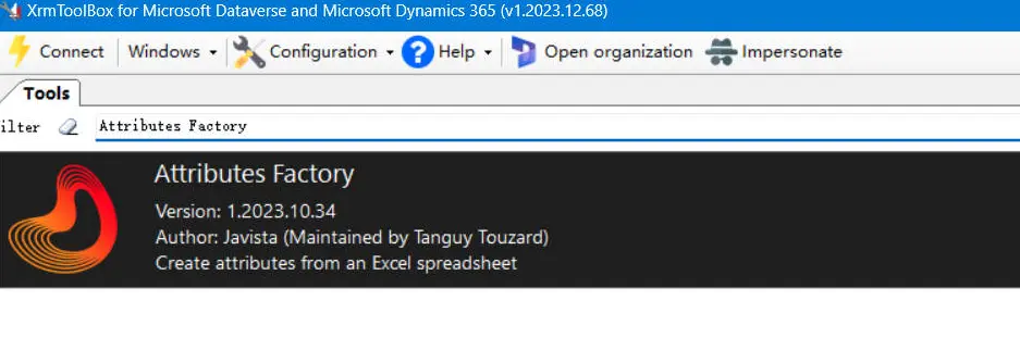 Install Attributes Factory